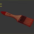CHENHUI Paintbrush With Red Tip Wooden Handle For Home Decoration DIY Painting