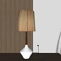 Quiet Ancient Art Table Lamp 3d model