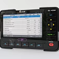 G Scan Device Screen Displaying Data Table With Control Buttons Interface