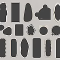 Modern Mirror 3d model