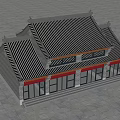 Chinese Architecture Antique Architecture Shop Street View Homestay Catering 3d model
