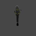 submachine gun 3d model