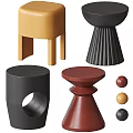 Stylish Side Tables With Various Colorful Designs And Unique Shapes For Modern Spaces