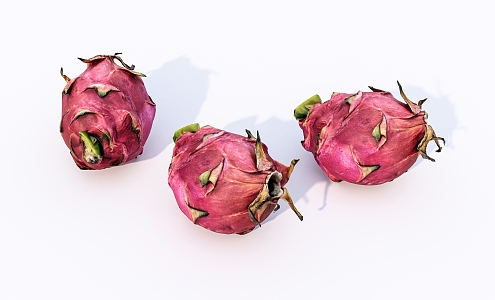 Modern Dragon Fruit 3d model