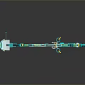 Crossbow Mechanical Crossbow Shift Bow and Arrow Shoot Far Equipment Weapons High-tech Crossbow 3d model