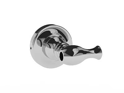 Polished Stainless Steel Modern Faucet With Sleek Design For Kitchen Bathroom Use 3d model