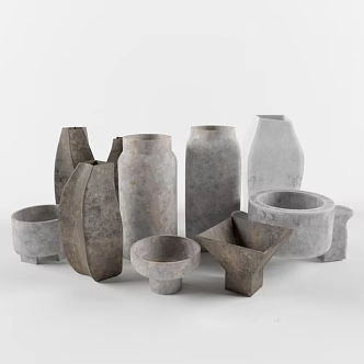 Pottery Pot 3d model