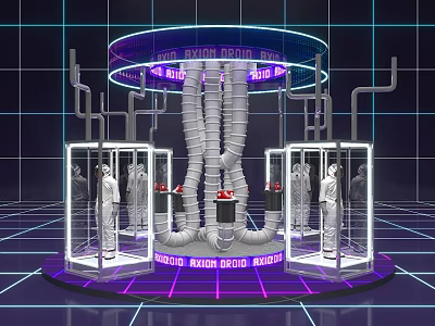 Modern Beauty Chen 3d model