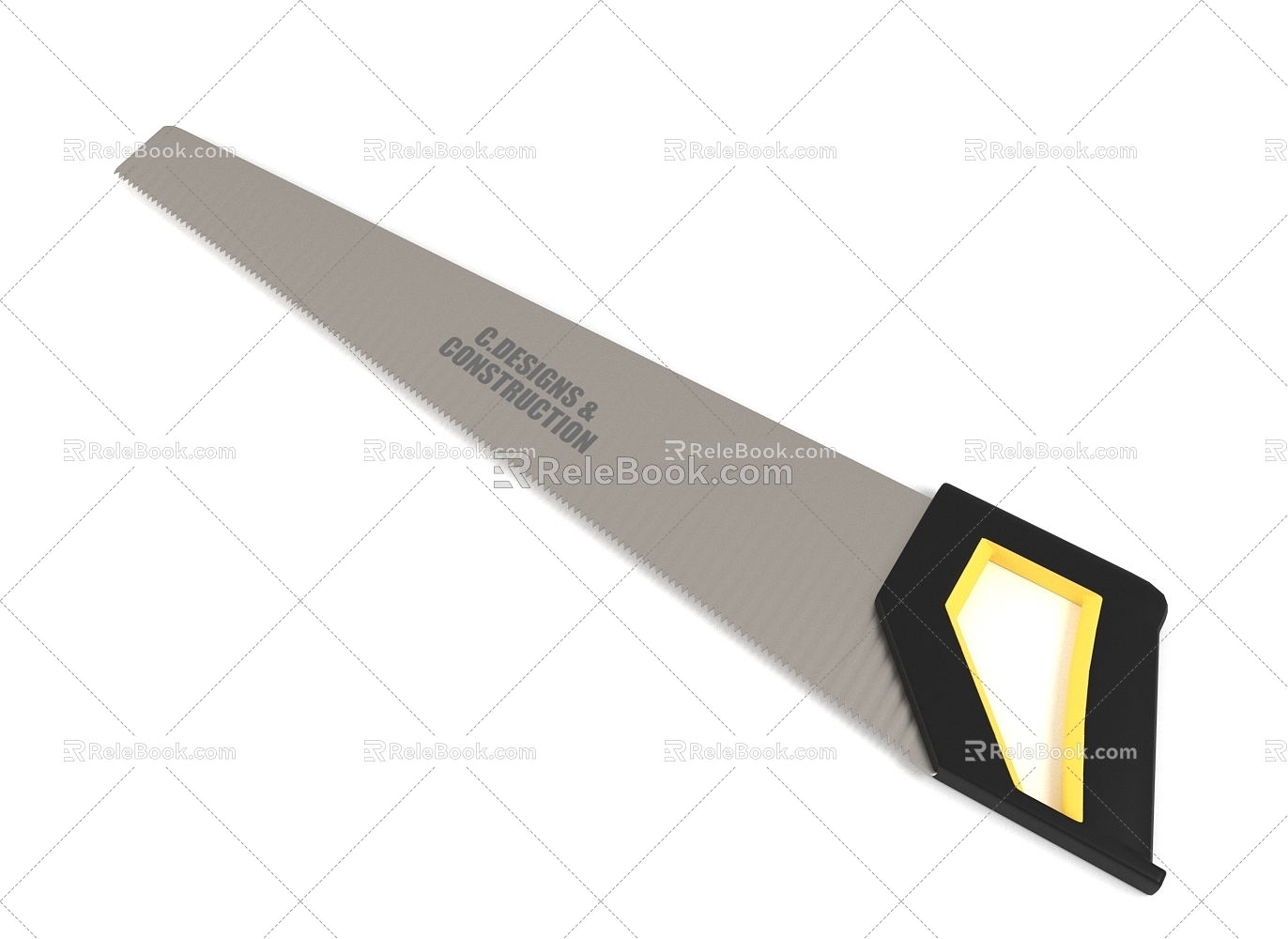 Saw Hand Saw Hardware Tools 3d model