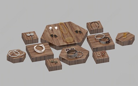 Modern Jewelry 3d model