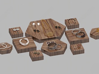 Modern Jewelry 3d model