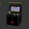 Retro game machine Super Mary large game machine coin-operated game machine 3d model