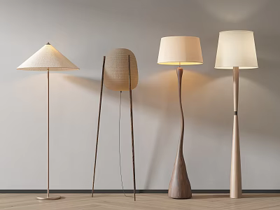 Modern Floor Lamps With Diverse Designs And Styles 3d model
