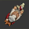 Character Cartoon Chef Baker Master West Point Anime Character Game Character Game Character 3d model