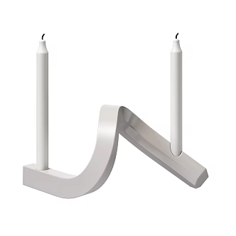 Normann Modern Candlestick Candlestick Decorations Ornaments Art 3d model