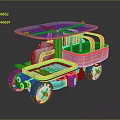sightseeing bus sightseeing bus sightseeing bus sightseeing bus 3d model