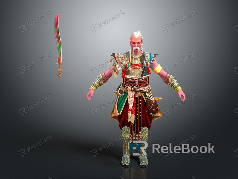 Warrior Samurai Soldier Guard Assassin Killer Ancient Soldier Ancient Assassin Killer model