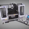 VHF 400 CNC Machining Center With Control Panel And Display Screen