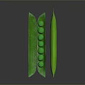 Pea Pod Pea Pod 3d model