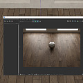 Modern Flooring Wood Flooring 3d model