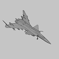US Navy White Fighter Jet In Flight With Attached Missiles And Military Markings
