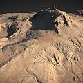 Mountain Range Barren Mountain Wasteland Terrain Geopark Hill Hill Slope Canyon Valley 3d model