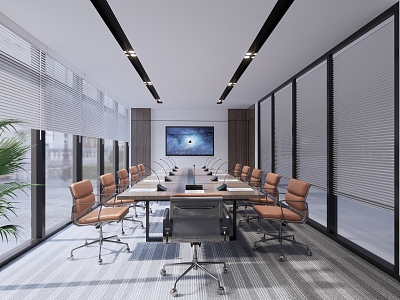 Modern Meeting Room Meeting Room Combination model