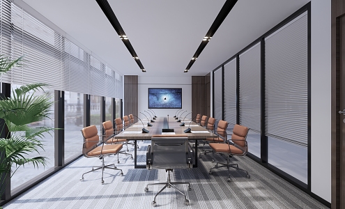 Modern Meeting Room Meeting Room Combination 3d model