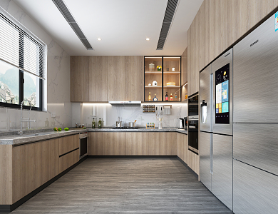 Modern Kitchen 3d model