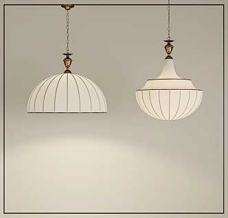 Quiet Chandelier 3d model
