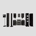 High Quality Home Audio Speakers Including Floor Bookshelf And Sound System Components