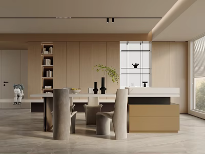 Modern Restaurant 3d model
