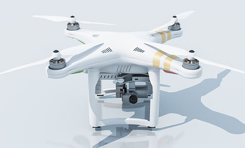 Modern UAV DJI UAV 3d model