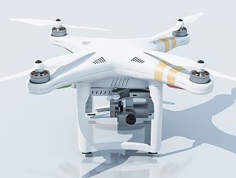 Modern UAV DJI UAV 3d model