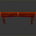 Red Wooden Billiard Table With Pink Felt Surface Cue Stick And Colorful Balls