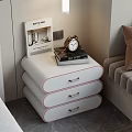 Bedside table 3d model