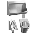 Stainless Steel Urinals Featuring Various Modern Design Styles For Bathroom Spaces