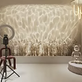The water pattern lamp in the live broadcast room of the Internet red 3d model