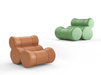 Roller sofa 3d model