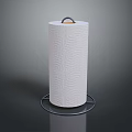 Absorbent Kitchen Paper Towel Roll With Metal Holder For Daily Kitchen Use