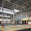 Modern Industrial Factory Building With Steel Structure High Ceiling And Spacious Interior