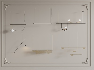 Pendant lamp model