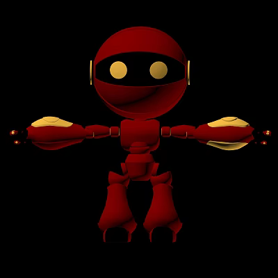 Modern Robots 3d model