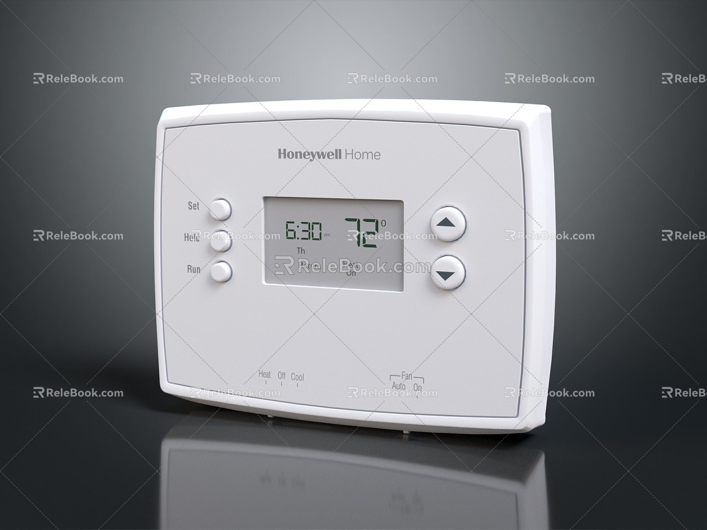 Thermostat Temperature Controller Instrument Pressure Gauge 3d model