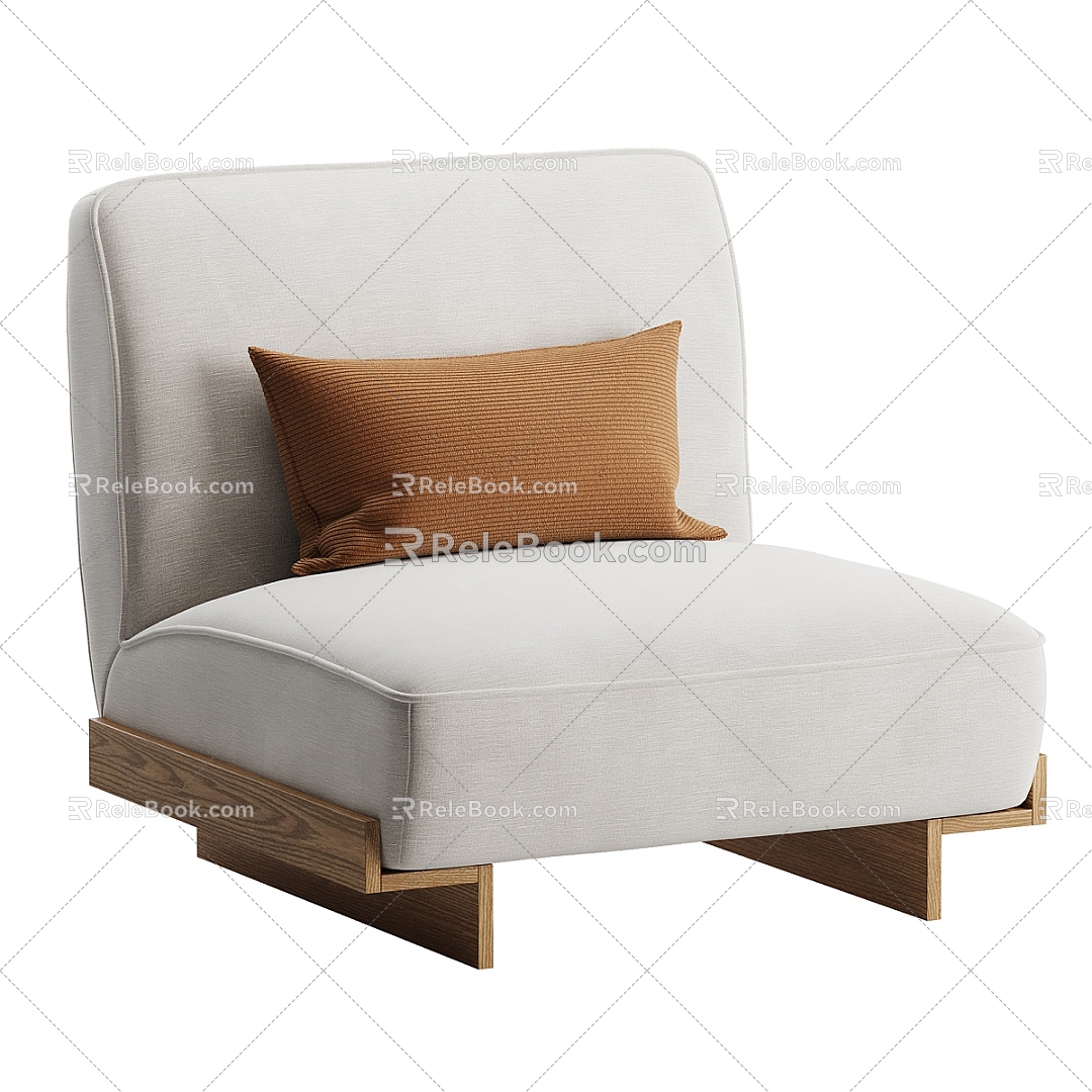 modern armchair 3d model