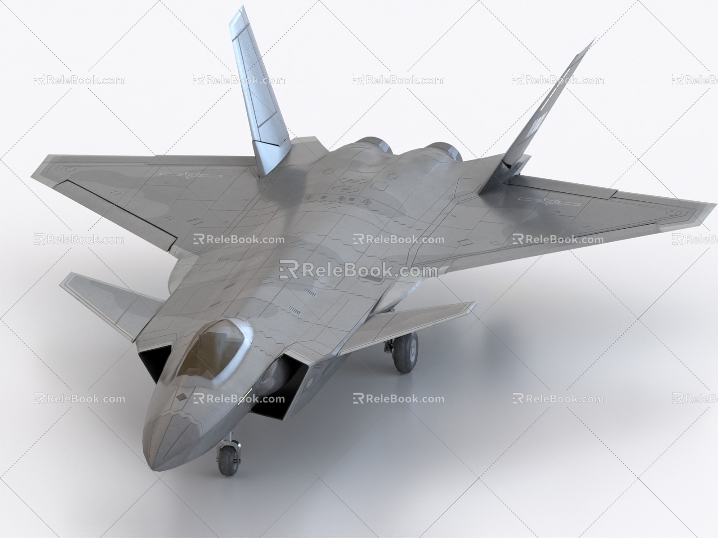 J20 J-20 J-10 J-20 J-35 Veyron Fighter 3d model