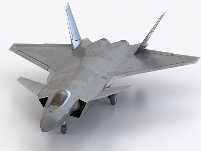 J20 J-20 J-10 J-20 J-35 Veyron Fighter 3d model