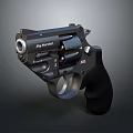 Taurus Modern Revolver With Black Tactical Design And Ergonomic Grip Features
