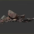 Wood Stone Materials Natural Raw Stones With Various Colors And Different Shapes