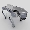 Smart Machine Quadruped Robot Model G02 With Mechanical Legs And Camera